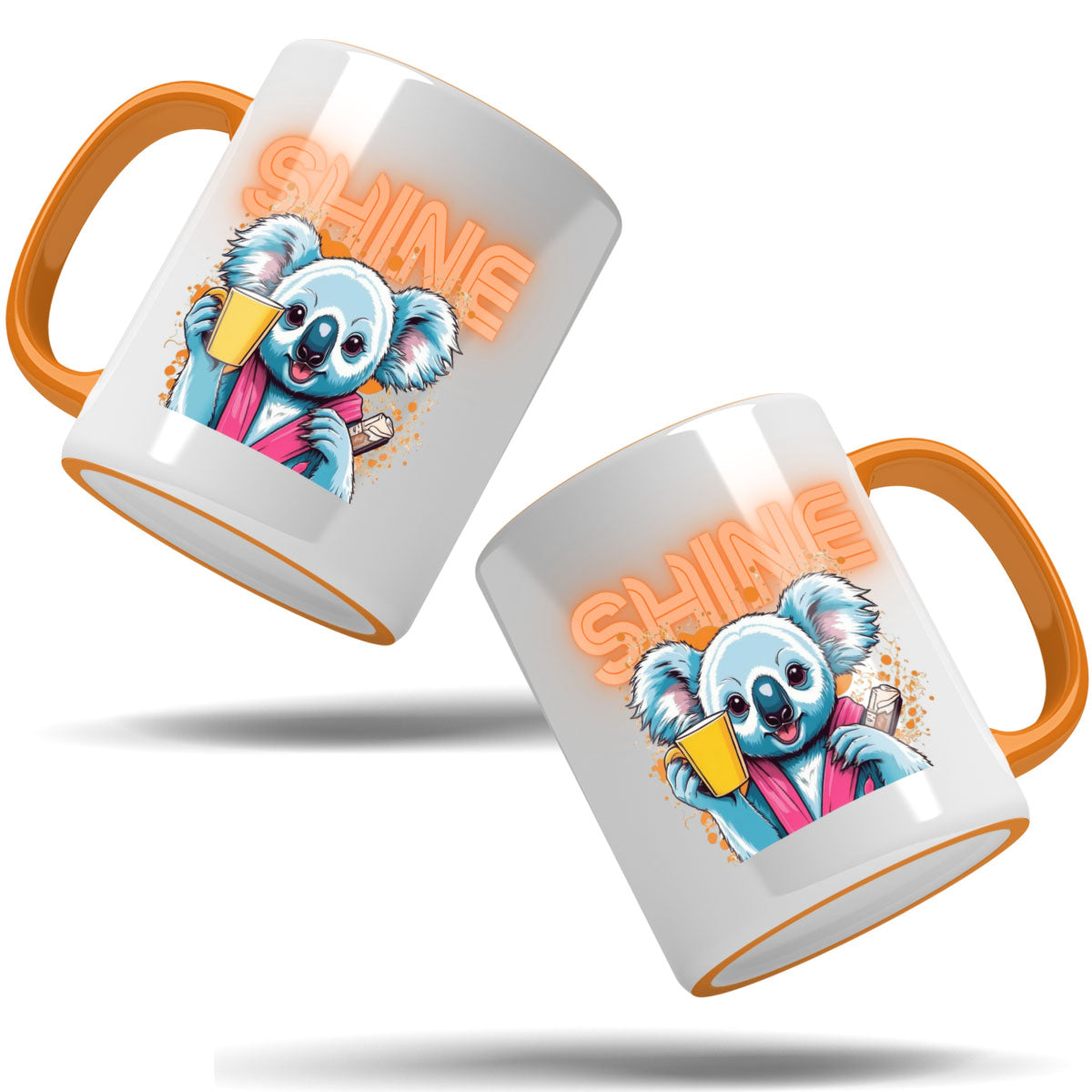 Funny Koala Coffee Mug – Durable Ceramic, Vibrant Print, Perfect Gift for Coffee Lovers