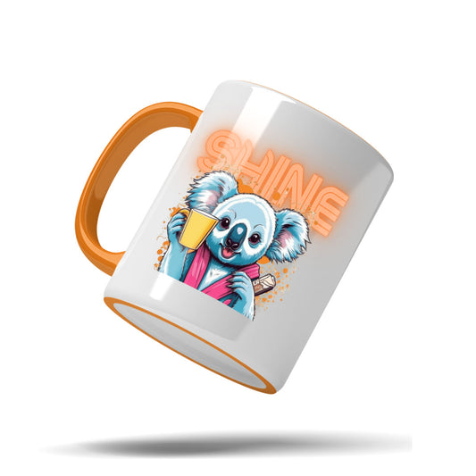 Funny Koala Coffee Mug – Durable Ceramic, Vibrant Print, Perfect Gift for Coffee Lovers